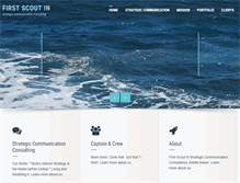 Tablet Screenshot of firstscoutin.com